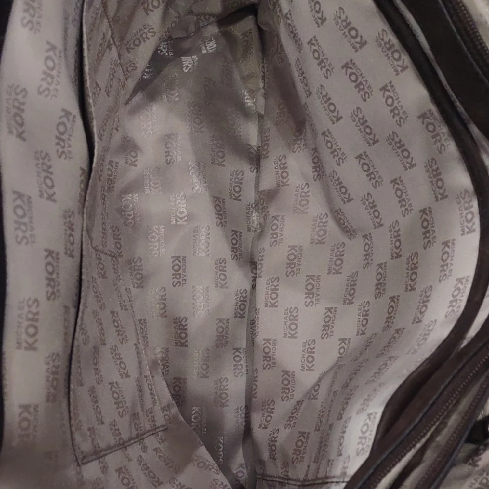MICHAEL KORS Brown Studded Tote Bag - Picture 10 of 17